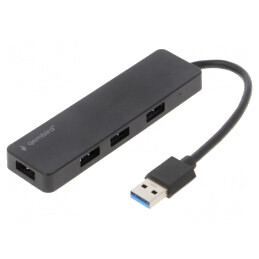 Hub USB 3.1 cu 4 Porturi și Întrerupător