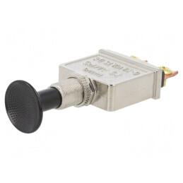 Comutator Push-Pull 75A 28VDC Negru | Electronic-mag.ro | Componente Electronice
