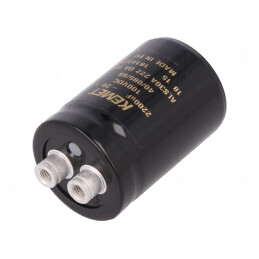 Condensator electrolitic 2,2mF 100VDC Ø36x52mm | Electronic-mag.ro | Componente Electronice