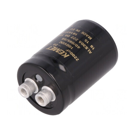 Condensator electrolitic 2,2mF 100VDC Ø36x52mm | Electronic-mag.ro | Componente Electronice