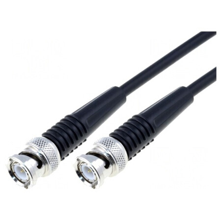 Cablu BNC 50Ω 3m Negru | Electronic-mag.ro | Componente Electronice
