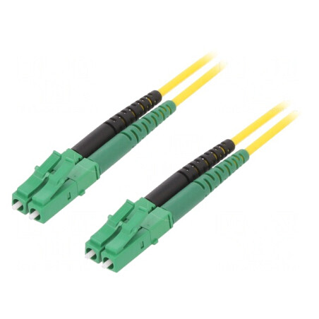 Patch cord fibră OS2 LC/APC 2m LSZH | Electronic-mag.ro | Componente Electronice