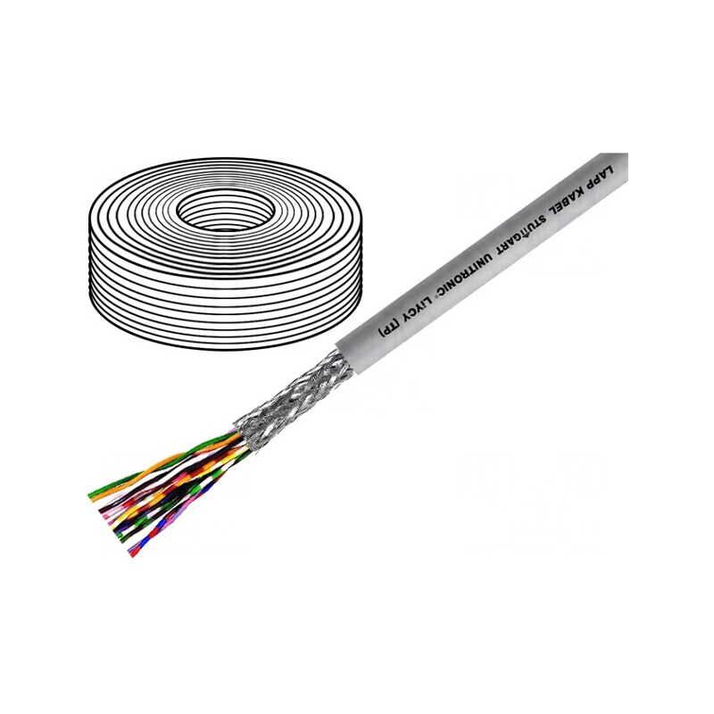 Cablu UNITRONIC LiYCY TP 16x2x0,5mm2 PVC Gri 500V | Electronic-mag.ro | Componente Electronice Cablu UNITRONIC LiYCY TP 16x2x0,5mm2 PVC Gri 500V | Electronic-mag.ro | Componente Electronice