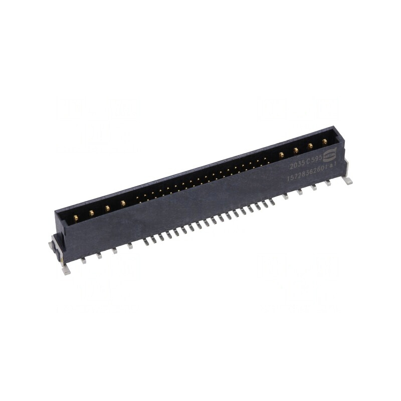 Conector PCB-PCB tată PIN 44 har-flex Hybrid SMT | Electronic-mag.ro | Componente Electronice