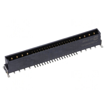 Conector PCB-PCB tată PIN 44 har-flex Hybrid SMT | Electronic-mag.ro | Componente Electronice