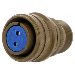 Conector: circular | dimensiune 16 | 97 | aliaj de aluminiu | oliv | 97-3106A-16-11S