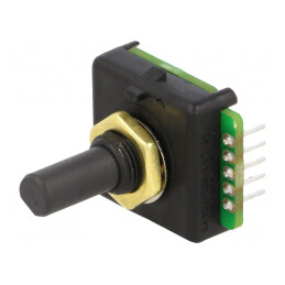Encoder rotativ 10VDC 19mm 10mA 8imp/rotație | Electronic-mag.ro | Componente Electronice