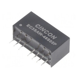 Convertor DC/DC 3W 18-75V la 5V 600mA SIP8 | Electronic-mag.ro | Componente Electronice