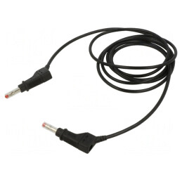Cablu de măsurare 19A mufă banană 4 mm | Electronic-mag.ro | Componente Electronice