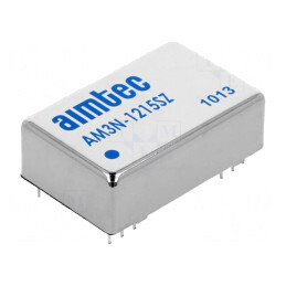 Convertor DC/DC 3W 12V la 15V 200mA | Electronic-mag.ro | Componente Electronice
