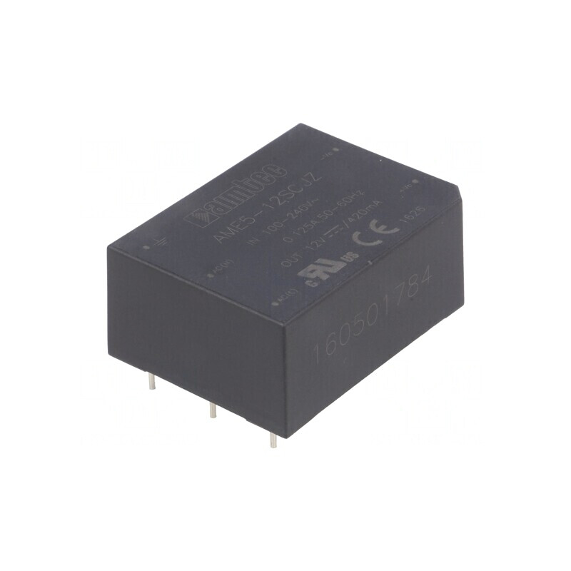 Convertor AC/DC 5W 12V | Electronic-mag.ro | Componente Electronice