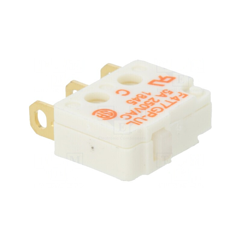 Microîntrerupător SNAP ACTION 5A/250VAC fără manetă SPDT | Electronic-mag.ro | Componente Electronice