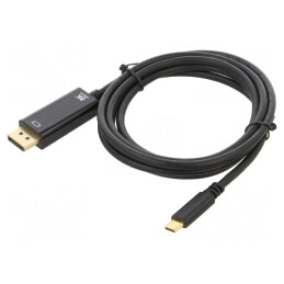 Adaptor DisplayPort 1.4 la USB-C 1.8m | Electronic-mag.ro | Componente Electronice