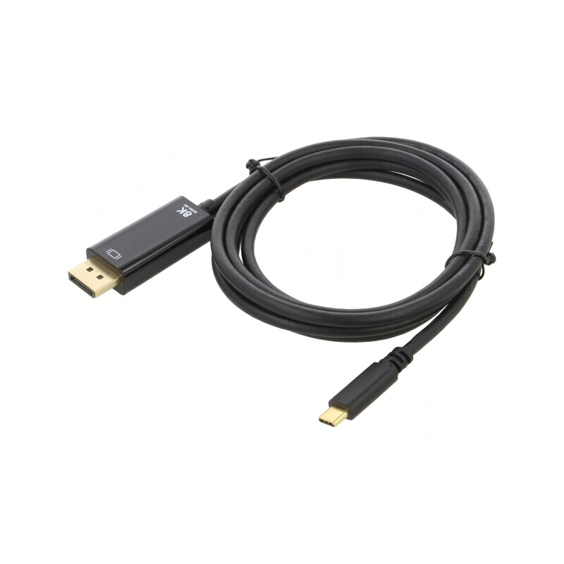 Adaptor DisplayPort 1.4 la USB-C 1.8m | Electronic-mag.ro | Componente Electronice