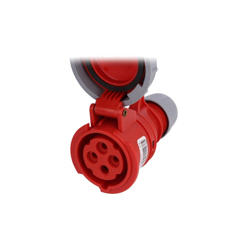 Conector alimentare AC trifazat 16A 400VAC IP67 Soclu Mamă | Electronic-mag.ro | Componente Electronice