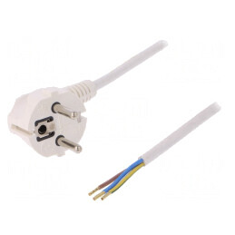 Cablu Schuko cu Ștecăr în Unghi și Mufă PVC | Electronic-mag.ro | Componente Electronice