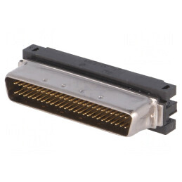 Conector PIN 50 Ecranat pentru Cablu-Bandă Mufă Tată | Electronic-mag.ro | Componente Electronice