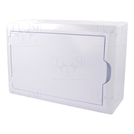 Carcasă albă pentru aparatură modulară IP40 12 module 400V | Electronic-mag.ro | Componente Electronice