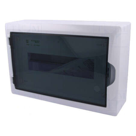 Carcasă Albă pentru Aparatură Modulară IP40 12 Module 400V | Electronic-mag.ro | Componente Electronice