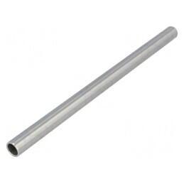 Profil Oțel Inoxidabil Oval 12mm x 200mm | Electronic-mag.ro | Componente Electronice