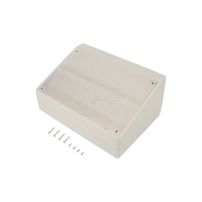 Carcasă Desktop ABS Gri 220x156x100mm | Electronic-mag.ro | Componente Electronice