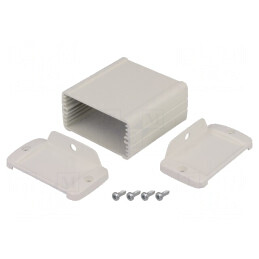 Carcasă Universală cu Lame de Fixare TEKAM 60mm x 70mm | Electronic-mag.ro | Componente Electronice