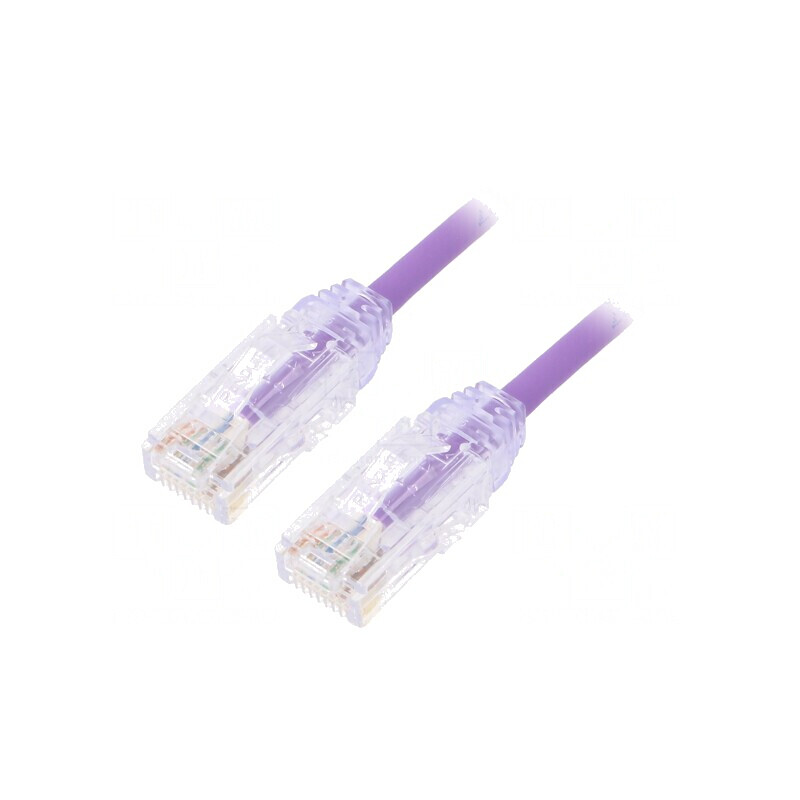 Patch cord UTP Cat6 LSZH Violet 2m | Electronic-mag.ro | Componente Electronice