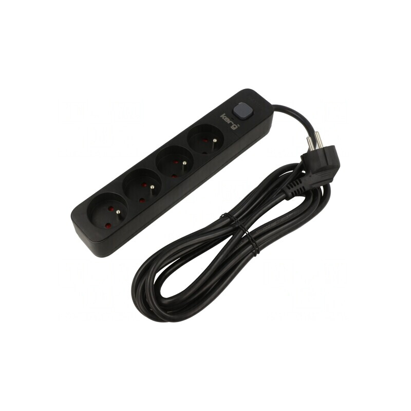 Prelungitor cu Protecție la Supratensiune, 4 Prize, 16A | Electronic-mag.ro | Componente Electronice Prelungitor cu Protecție la Supratensiune, 4 Prize, 16A | Electronic-mag.ro | Componente Electronice