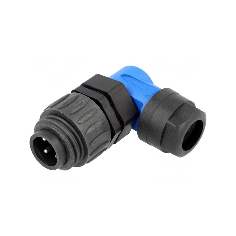 Mufă Circulară Pe Cablu 4 Pin Terminal cu Șurub | Electronic-mag.ro | Componente Electronice