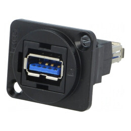 Adaptor USB 3.0 Metalic dublu soclu A | Electronic-mag.ro | Componente Electronice