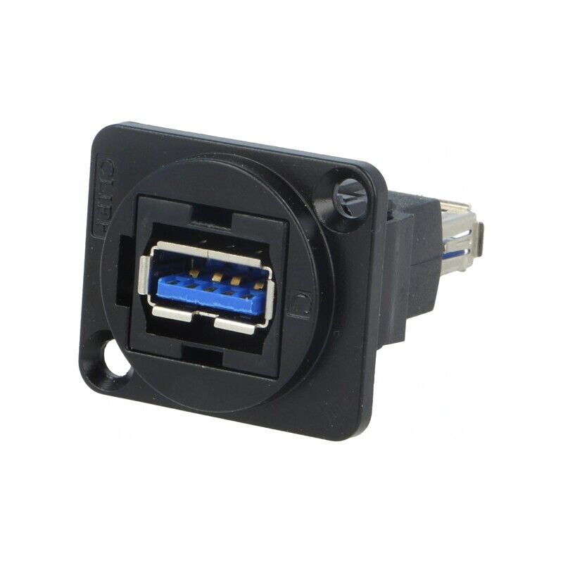 Adaptor USB 3.0 Metalic dublu soclu A | Electronic-mag.ro | Componente Electronice