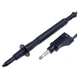 Cablu de măsurare 25A 4mm 1m negru | Electronic-mag.ro | Componente Electronice
