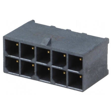 Soclu cablu-placă Mega-Fit 5,7mm 10 PIN 23A | Electronic-mag.ro | Componente Electronice
