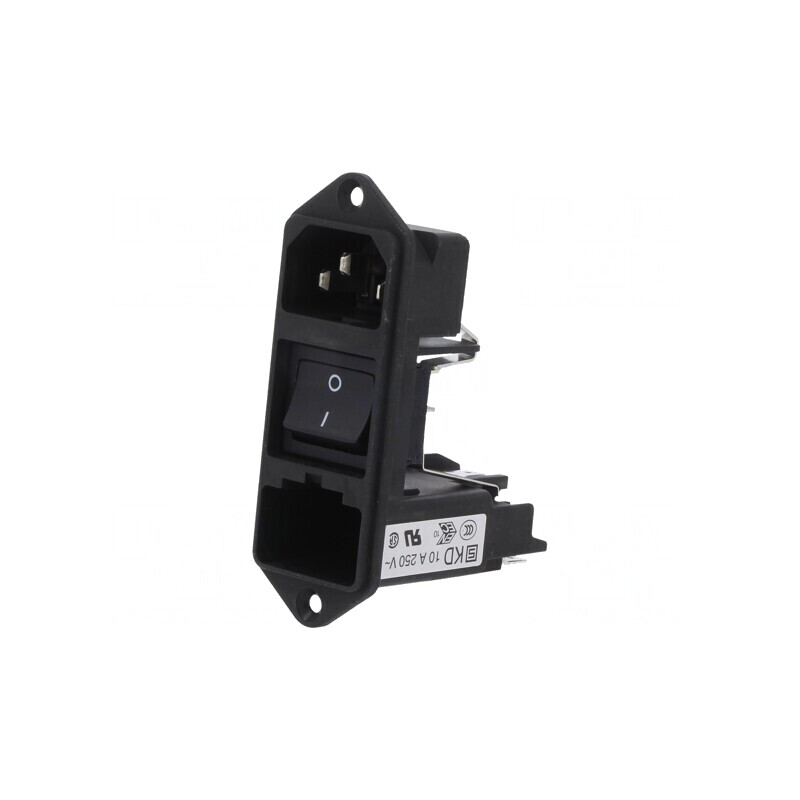 Conector Alimentare AC 10A 250V IEC 60320 | Electronic-mag.ro | Componente Electronice Conector Alimentare AC 10A 250V IEC 60320 | Electronic-mag.ro | Componente Electronice