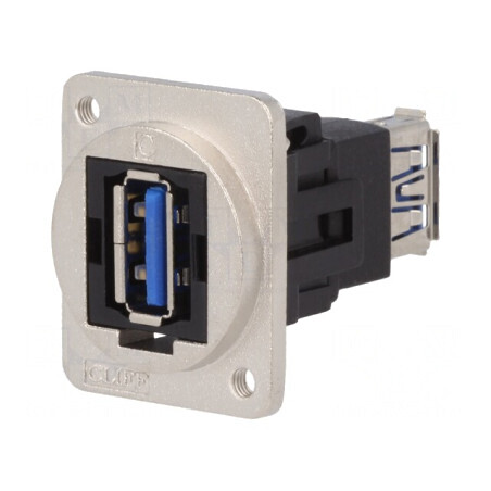 Adaptor USB A Soclu Ambele Părți USB 3.0 Metal | Electronic-mag.ro | Componente Electronice
