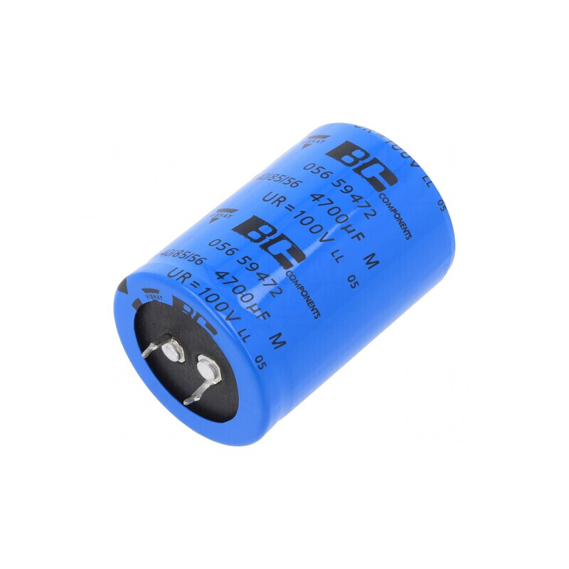 Condensator electrolitic SNAP-IN 4700uF 100VDC 35x50mm 20% | Electronic-mag.ro | Componente Electronice