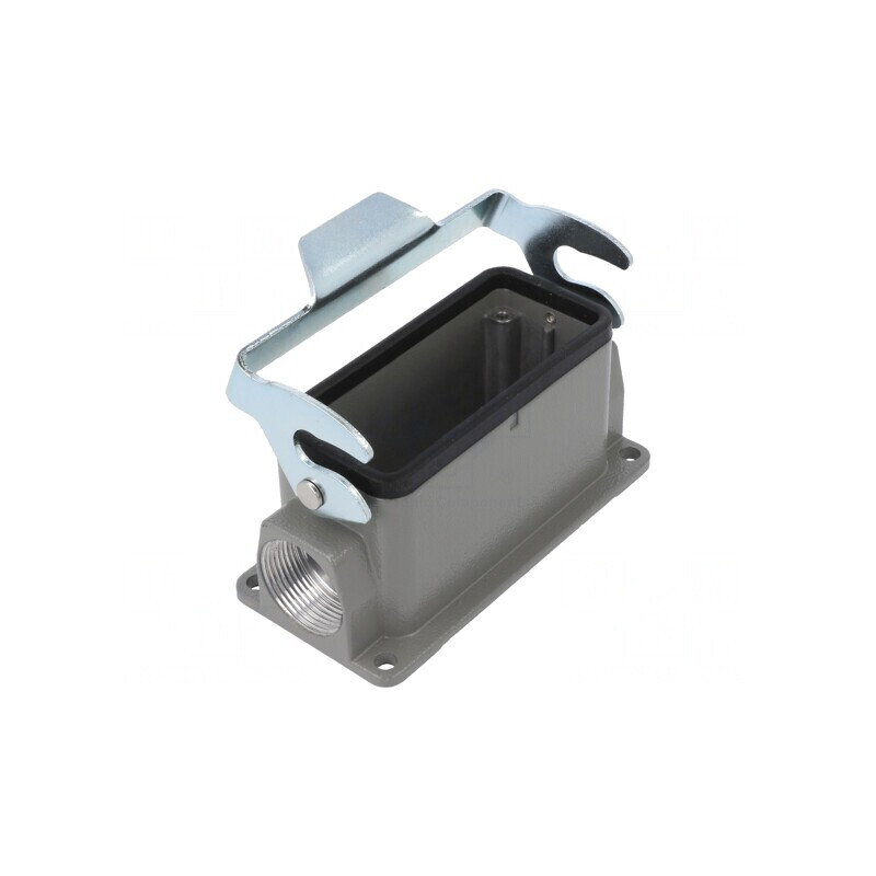 Carcasă pentru Conectori HDC D16B cu Clichet PG21 | Electronic-mag.ro | Componente Electronice