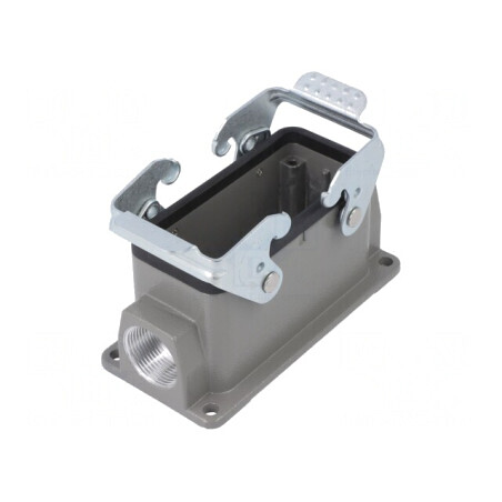 Carcasă conectori HDC D16B unghi M25 | Electronic-mag.ro | Componente Electronice