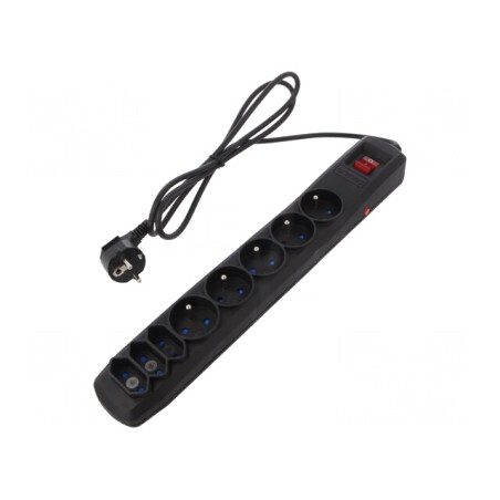 Prelungitor 8 Prize cu Protecție la Supratensiune | Electronic-mag.ro | Componente Electronice
