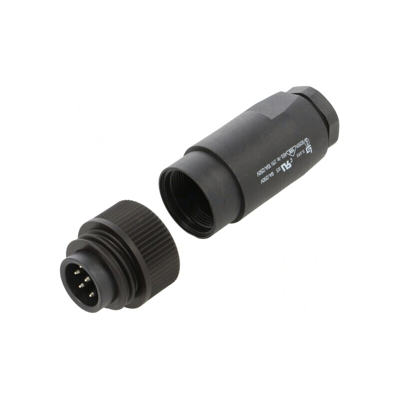 Conector Circular 7-Pin 250V Mufă Tată Lipire | Electronic-mag.ro | Componente Electronice