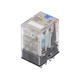 Releu electromagnetic 4PDT 24VDC 5A | Electronic-mag.ro | Componente Electronice