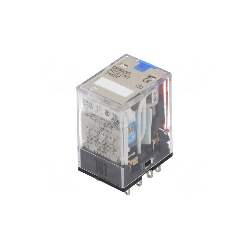 Releu electromagnetic 4PDT 24VDC 5A | Electronic-mag.ro | Componente Electronice Releu electromagnetic 4PDT 24VDC 5A | Electronic-mag.ro | Componente Electronice