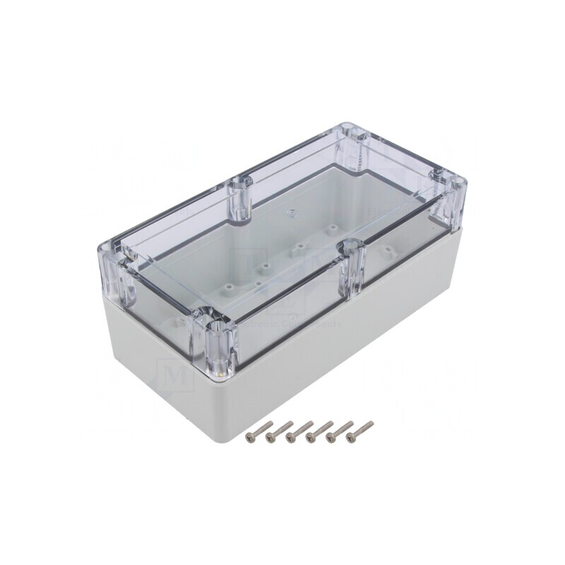 Carcasă Universală 100x200x75mm cu Bucșă din Alamă | Electronic-mag.ro | Componente Electronice