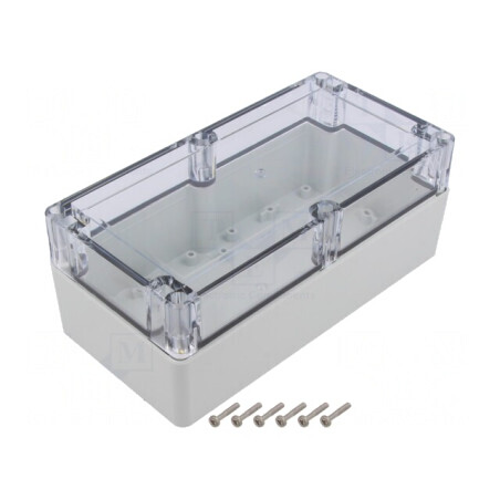 Carcasă Universală 100x200x75mm cu Bucșă din Alamă | Electronic-mag.ro | Componente Electronice