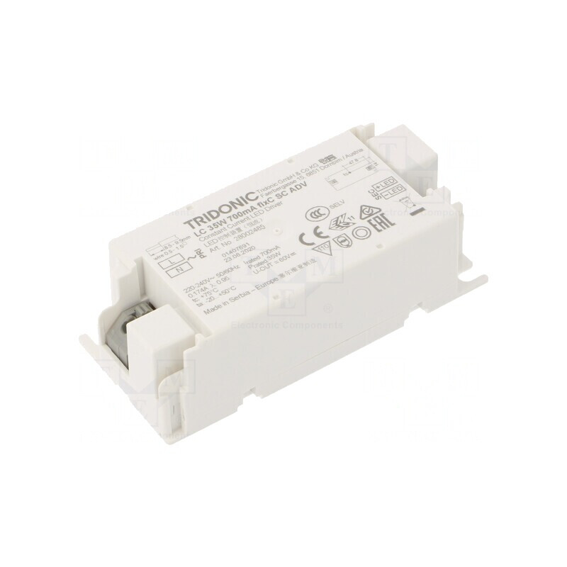 Alimentator LED 35W 700mA 25-50VDC | Electronic-mag.ro | Componente Electronice