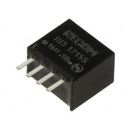 Convertor DC/DC 3W 10,8-13,2V la 15V 200mA | Electronic-mag.ro | Componente Electronice
