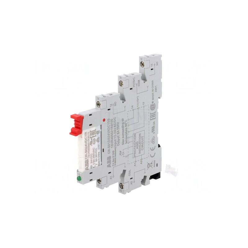Releu Intermediar SPDT 24V pentru Șină DIN | Electronic-mag.ro | Componente Electronice Releu Intermediar SPDT 24V pentru Șină DIN | Electronic-mag.ro | Componente Electronice