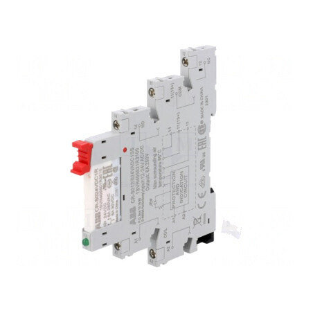 Releu Intermediar SPDT 24V pentru Șină DIN | Electronic-mag.ro | Componente Electronice