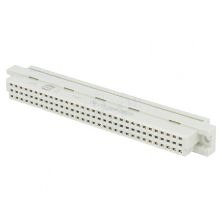 Mufă DIN 41612 Tip C Mamă 64 PIN IDC Drept Termoplast 2A | Electronic-mag.ro | Componente Electronice