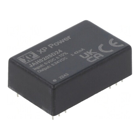 Convertor DC/DC 2W 5V la 24V și -24V DIP24 | Electronic-mag.ro | Componente Electronice